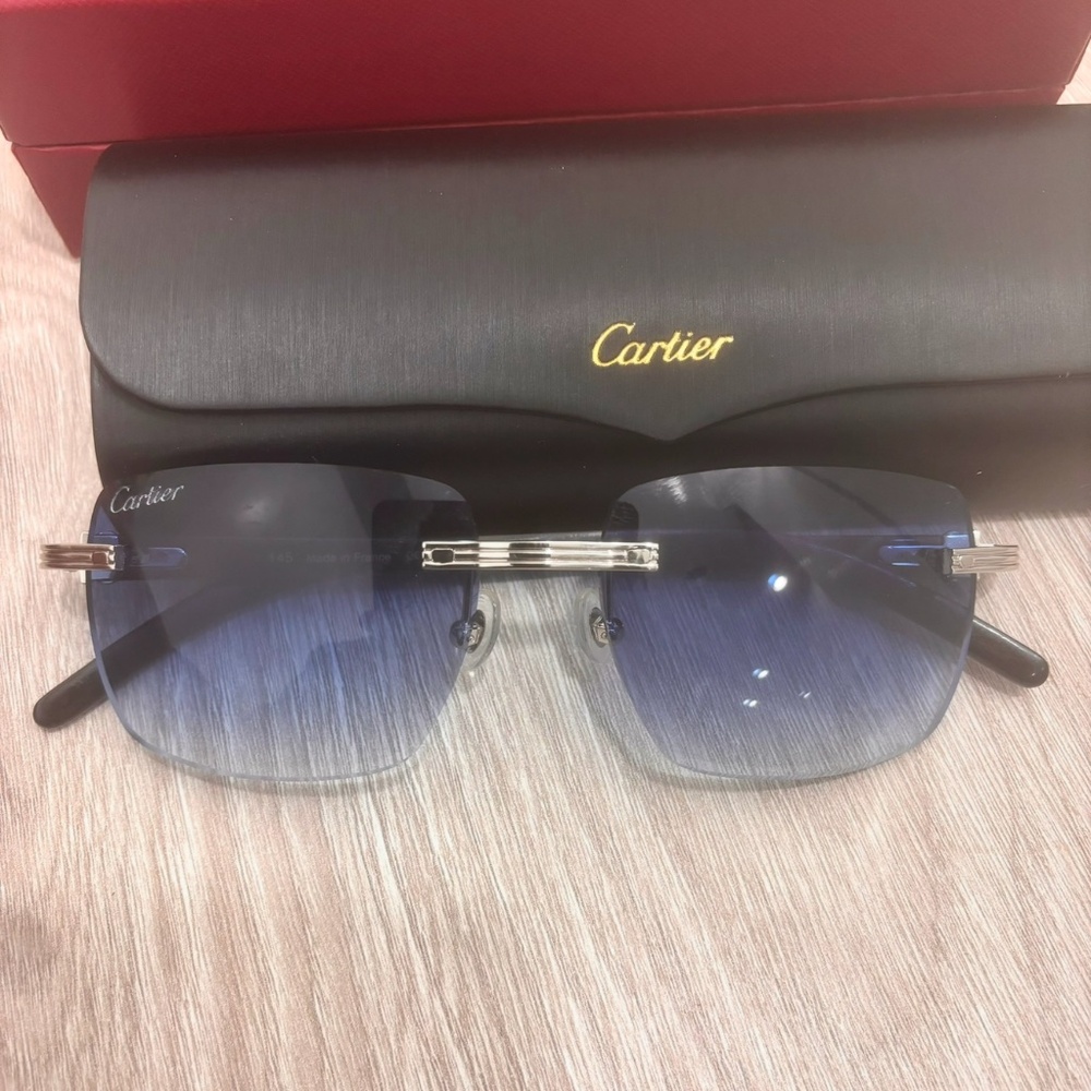Cartier Glasses Gradient Lens